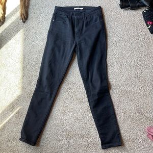Levi’s 721 black jeans. Size 28.